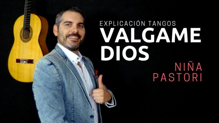 Explication « Válgame Dios » de Niña Pastori, avec accords