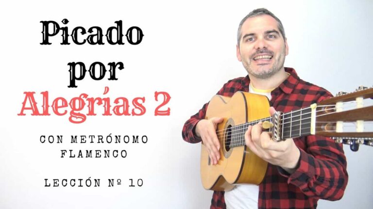 Comment faire un Picado por Alegrías 2 – N° 10