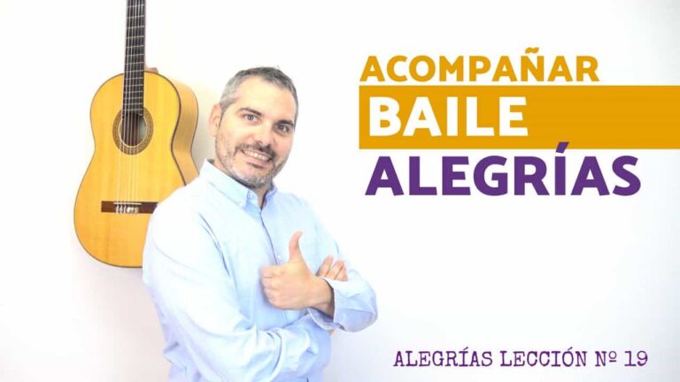 Como acompañar el baile por alegrías – Nº 19