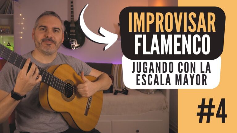 Jugando con la escala mayor – Como improvisar en el Flamenco – #4