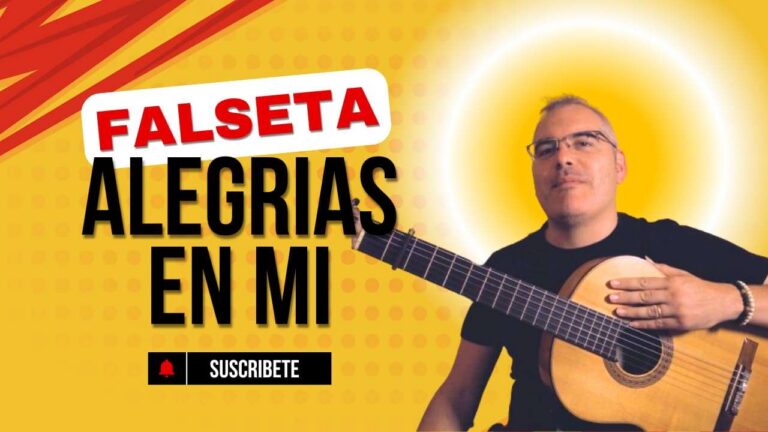 Aprende una Falseta Moderna por Alegrías en Mi Mayor: ¡Impresiona con tu Guitarra Flamenca!